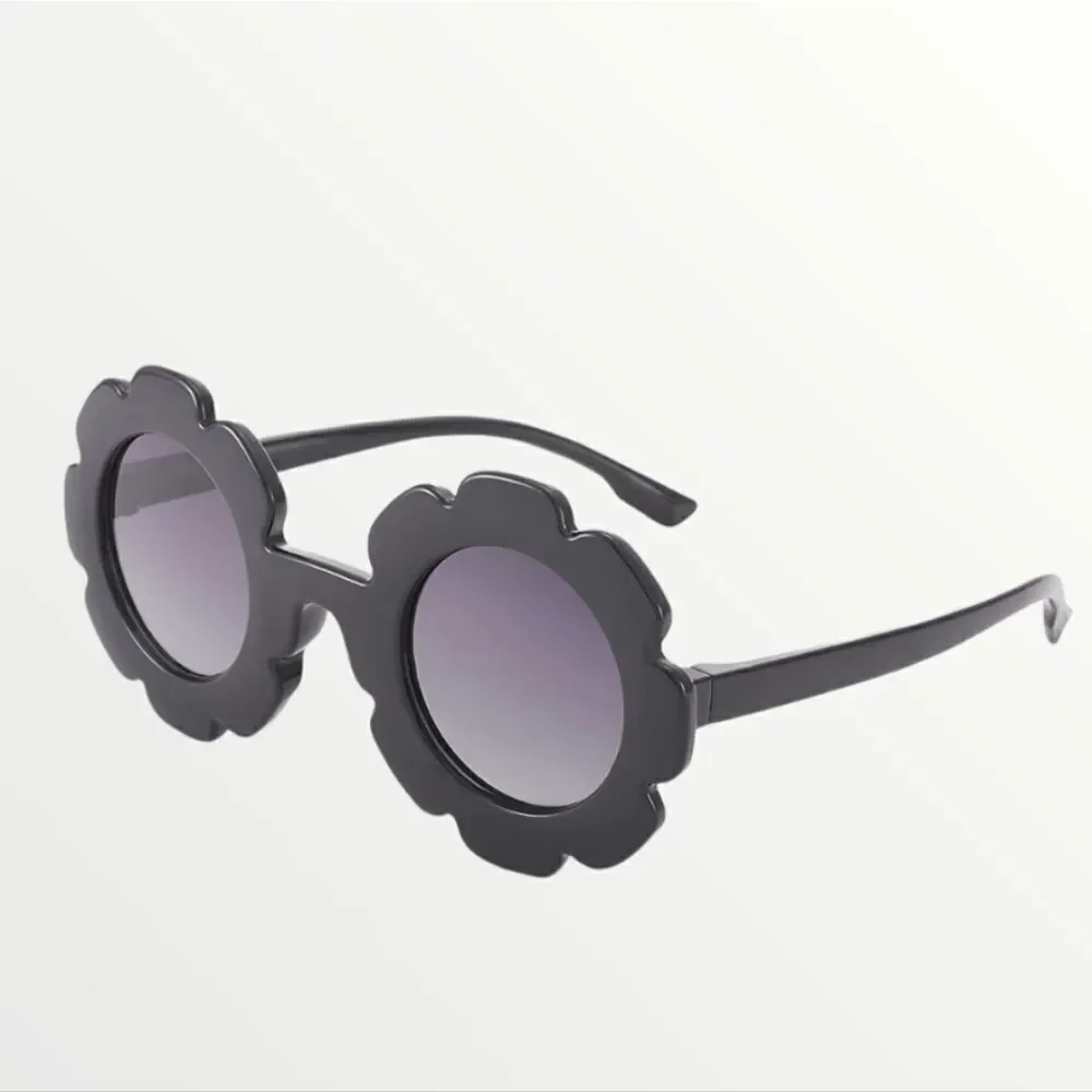 NEW! Kids Round Flower Sunglasses, Cute Daisy Glasses for Toddler Girls Age 2-4